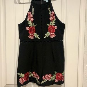 Women’s s romper (black) size large